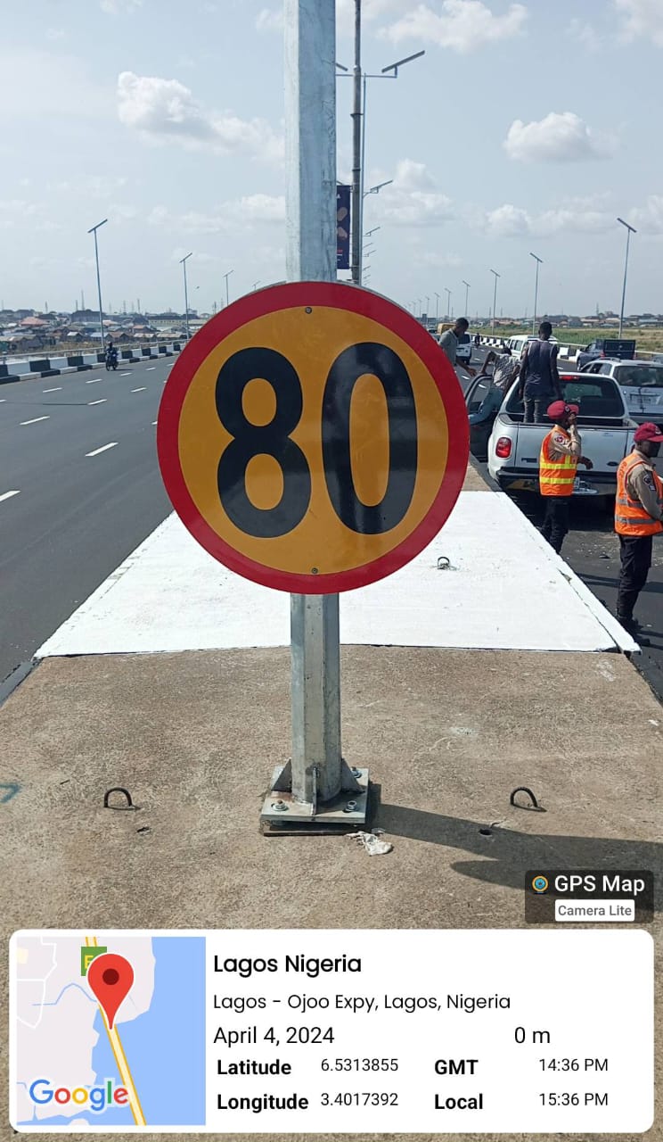 Minimum speed limit for vehicles on Third Mainland Bridge is 80km/hr