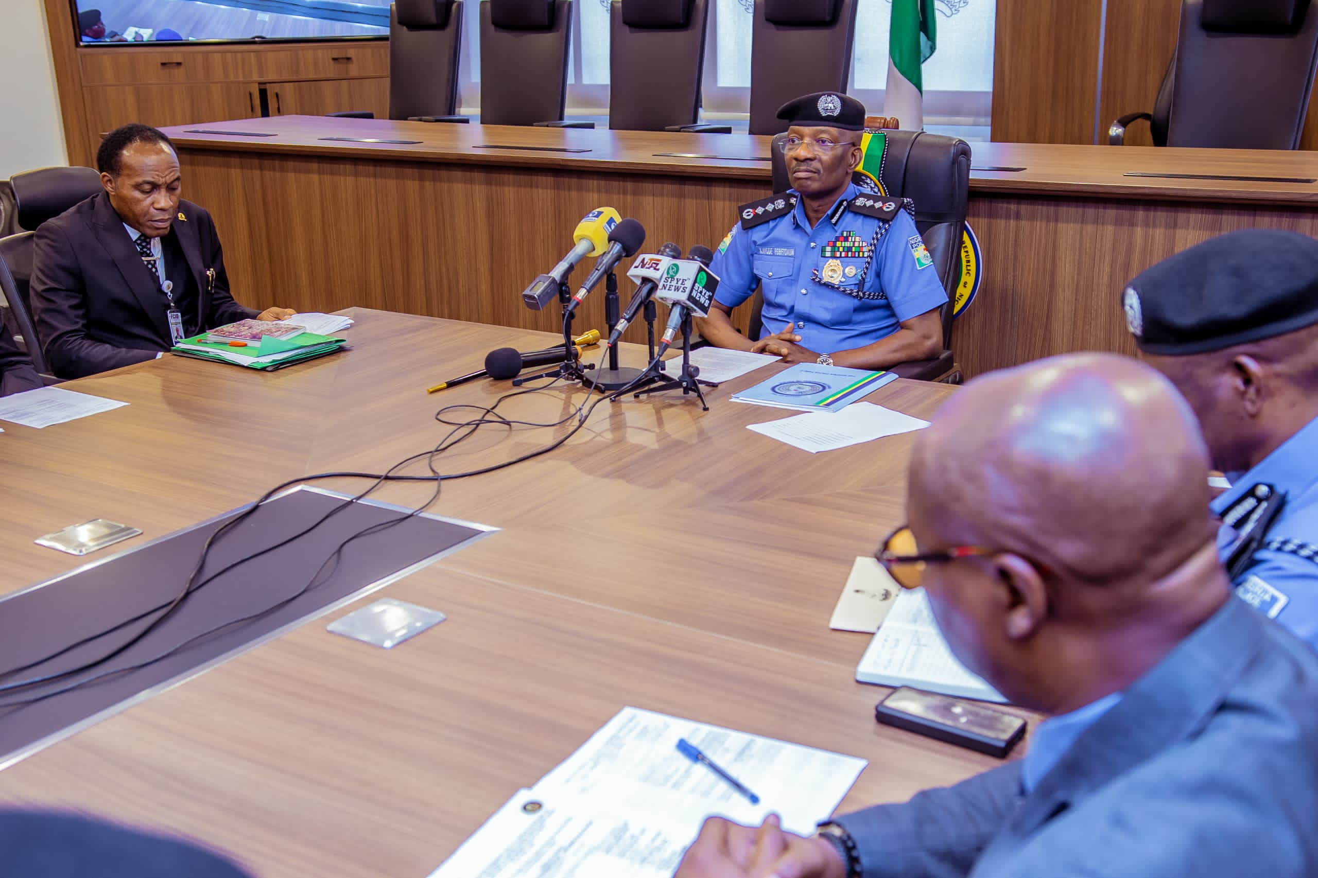 IGP Kayode Egbetokun meeting with police legal officers