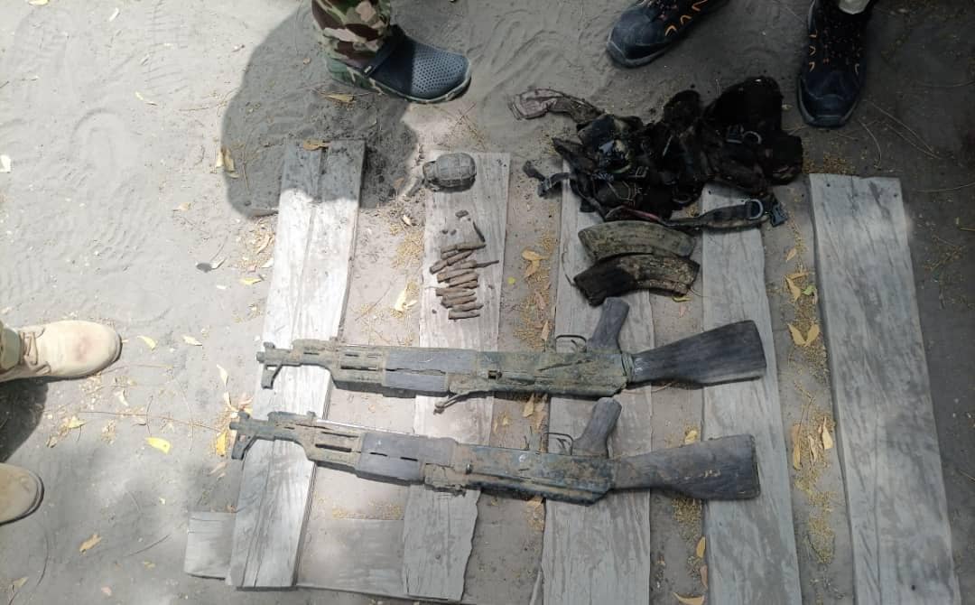 Weapons recovered