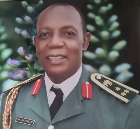 Brigadier General Harold Udokwere rtd
