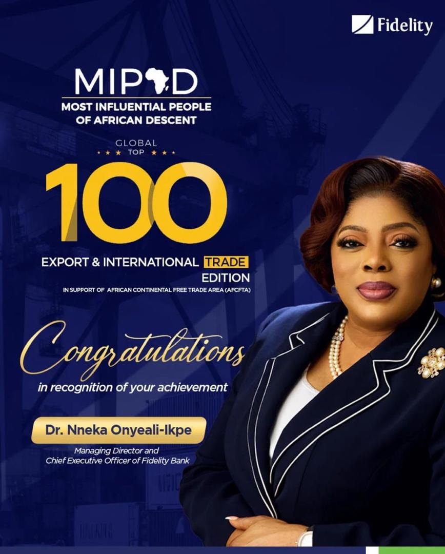Dr. Nneka Onyeali-Ikpe for MIPAD Honours 