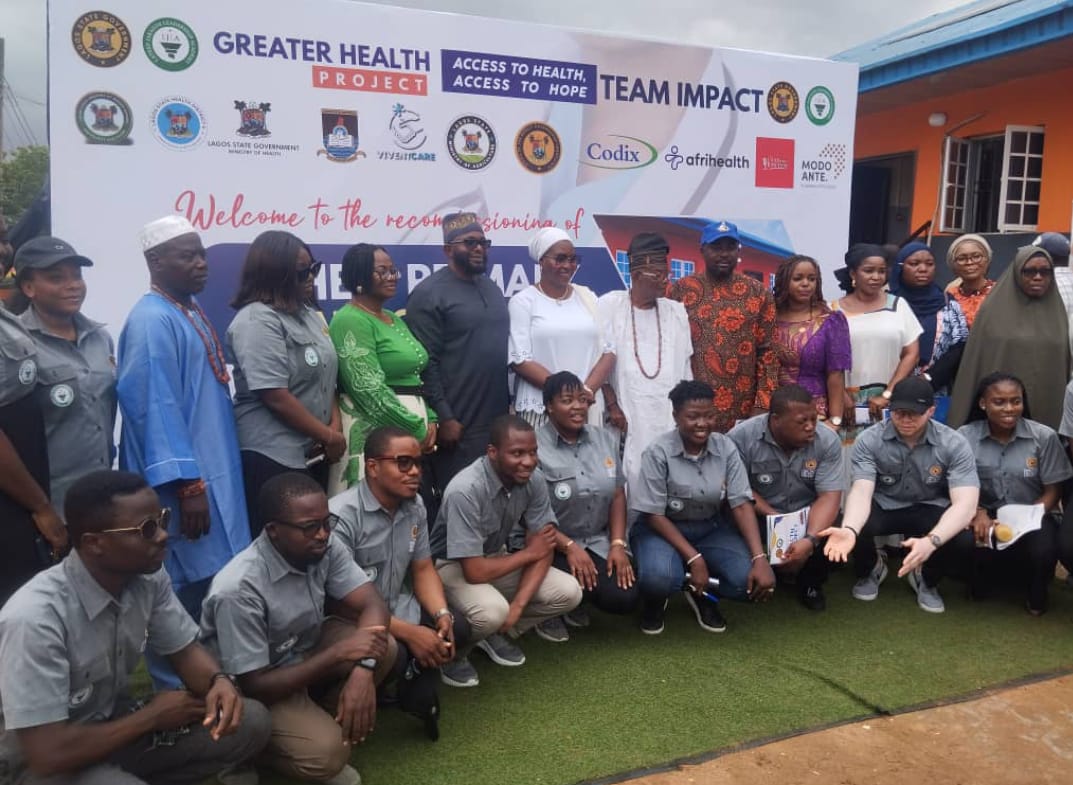 Re-inauguration of Isheri Primary Health Centre 