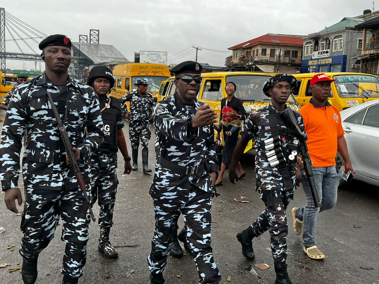 Chairman, Lagos Taskforce, CSP Adetayo Akerele