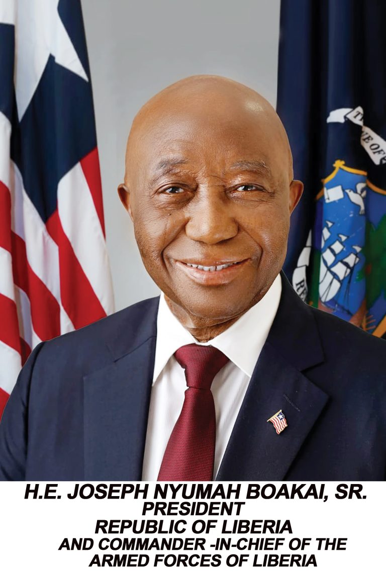 President, Republic of Liberia, President Joseph Nyuma Boakai
