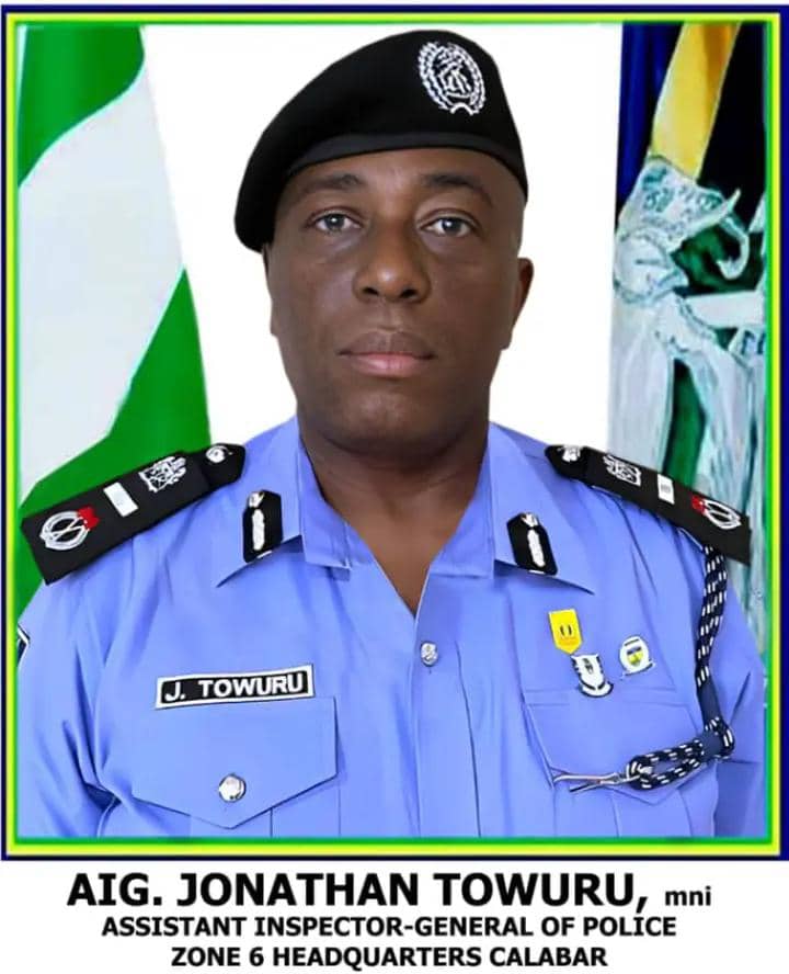 Assistant Inspector General of Police, AIG Zone Six Calabar, AIG Jonathan Towuru