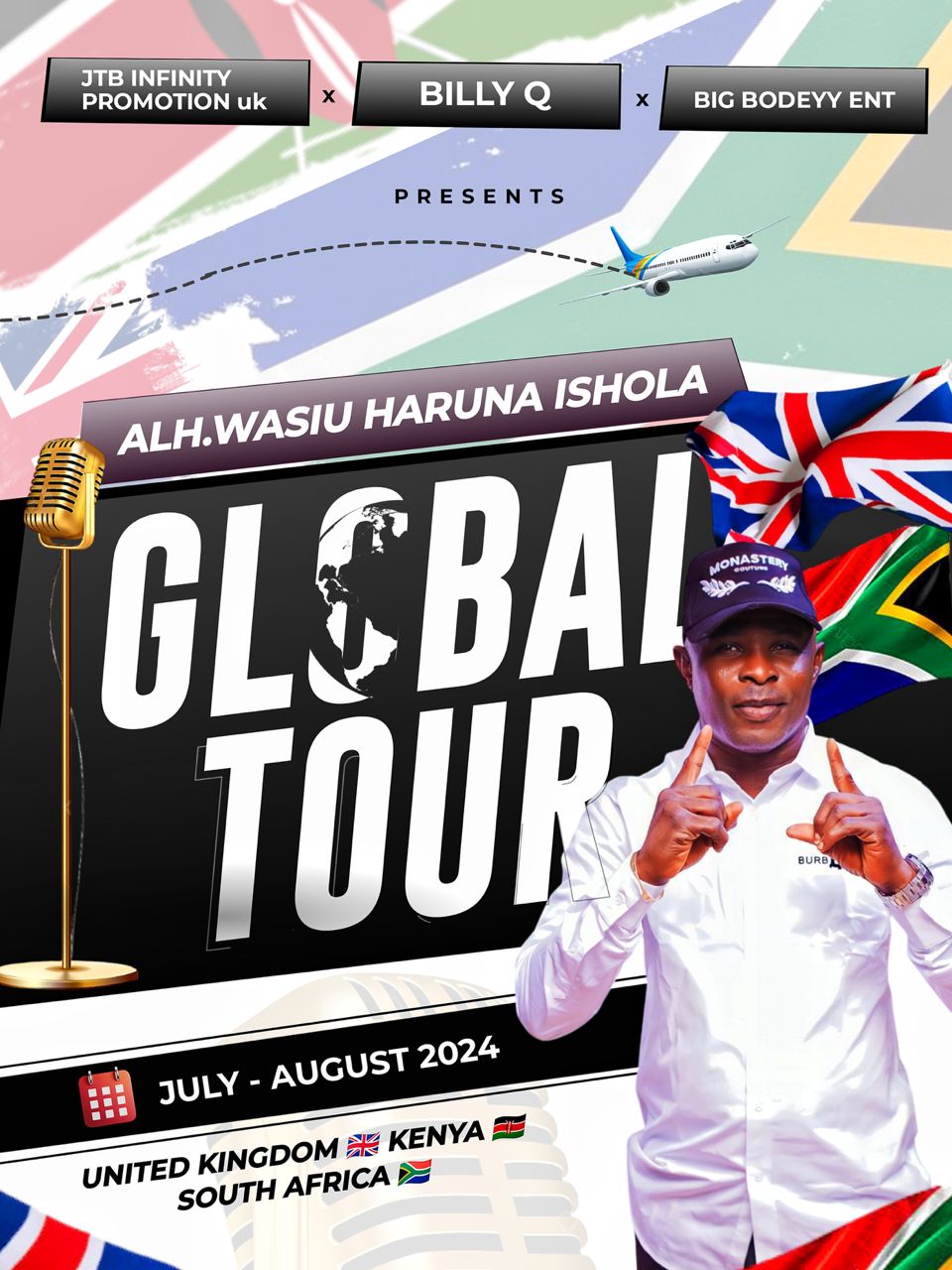 Fuji musician, Wasiu Haruna-Ishola Global Musical Tour