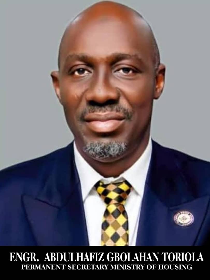 Permanent Secretary, Ministry of Housing, Engr. Abdulhafis Toriola