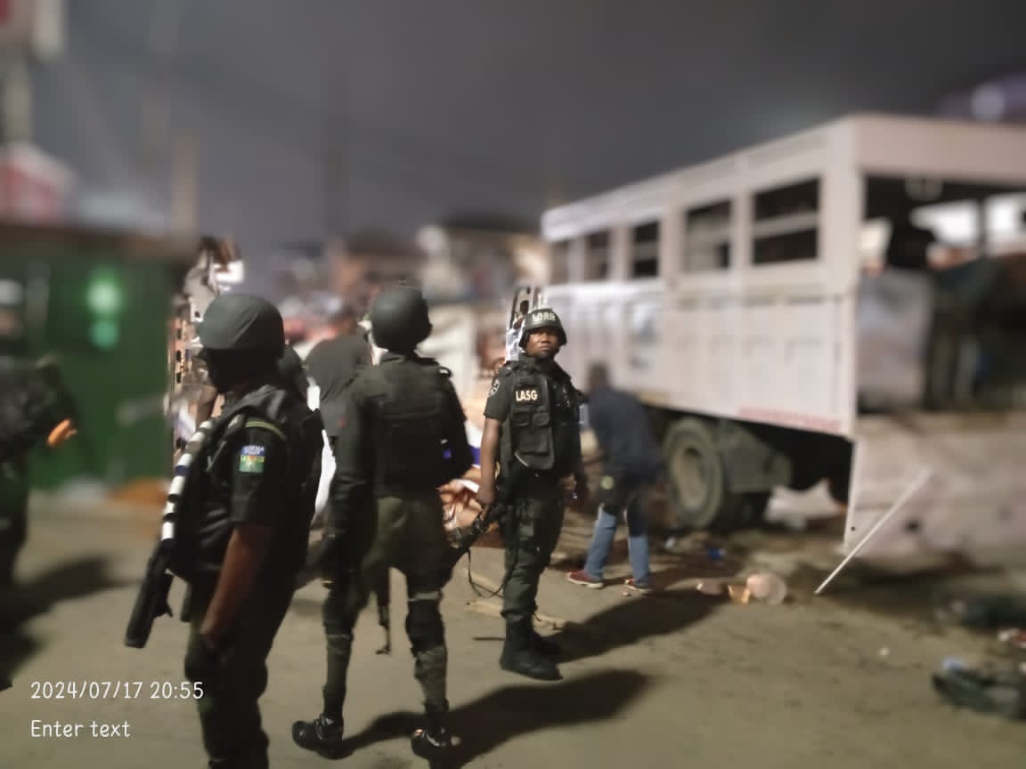 Lagos Taskforce on duty