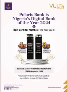 Polaris Bank retains best digital bank award for the fourth year