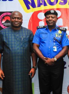 Assistant Inspector General of Police, AIG Zone 2, AIG Adegoke Fayoade with the Board Member of the Lagos State Security Trust Fund (LSSTF), Dr. Ayo Ogunsan