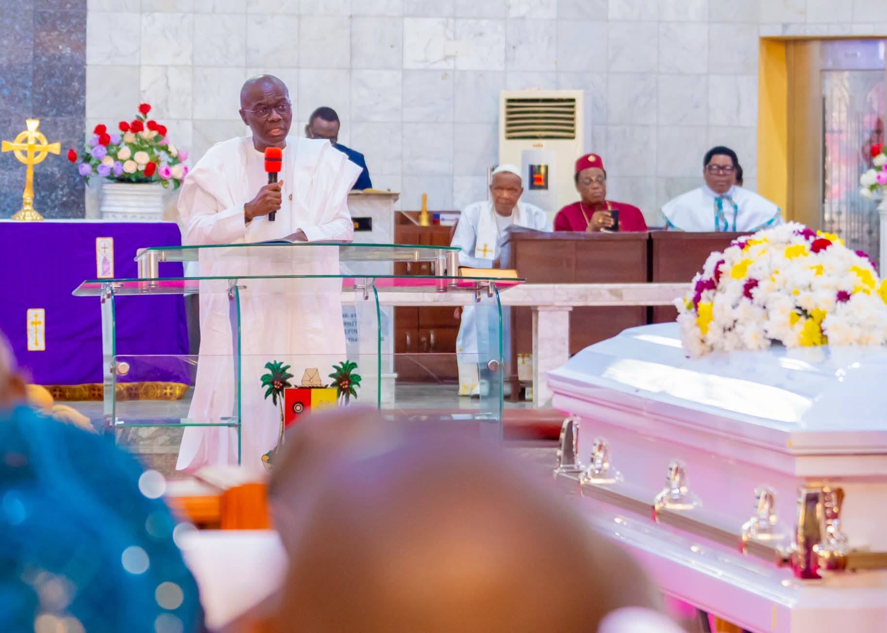 SANWO-OLU, AIYEDATIWA, OTHERS BID EX-COMMISSIONER, AKINDELE ODUNMBAKU FAREWELL - Trek Africa