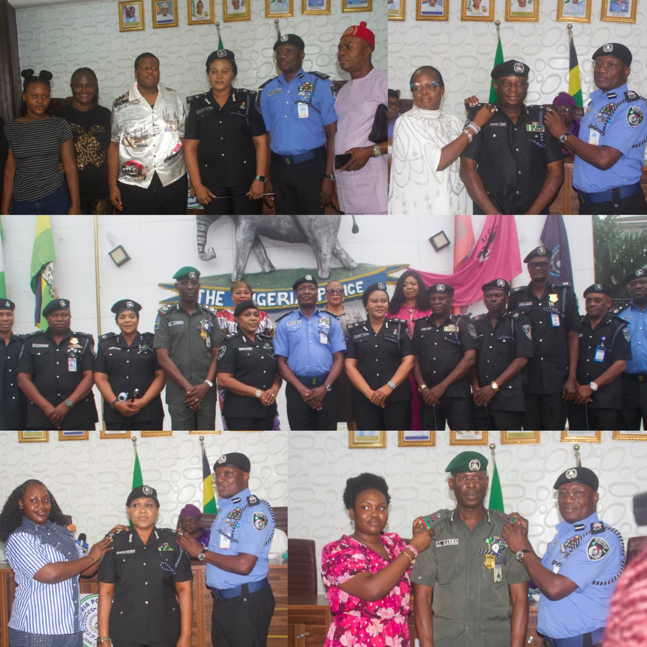 AIG Zone 2, Jimoh Decorates Ayim Mary, Jaiyeoba Joseph, 2 Others As Deputy Commissioners of Police DCPs, 6 others as ACPs, SP - Trek Africa