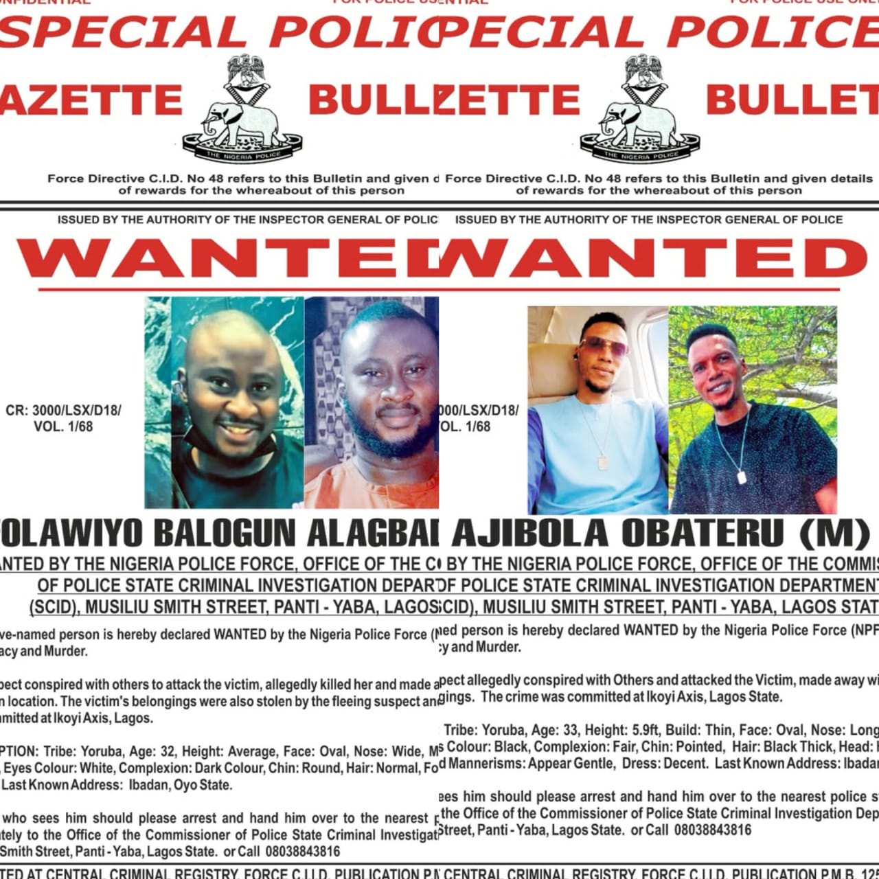 WANTED! Lagos Police Launches Manhunt for Ajibola Obateru, Folawiyo Balogun Alleged for Conspiracy and Murder - Trek Africa